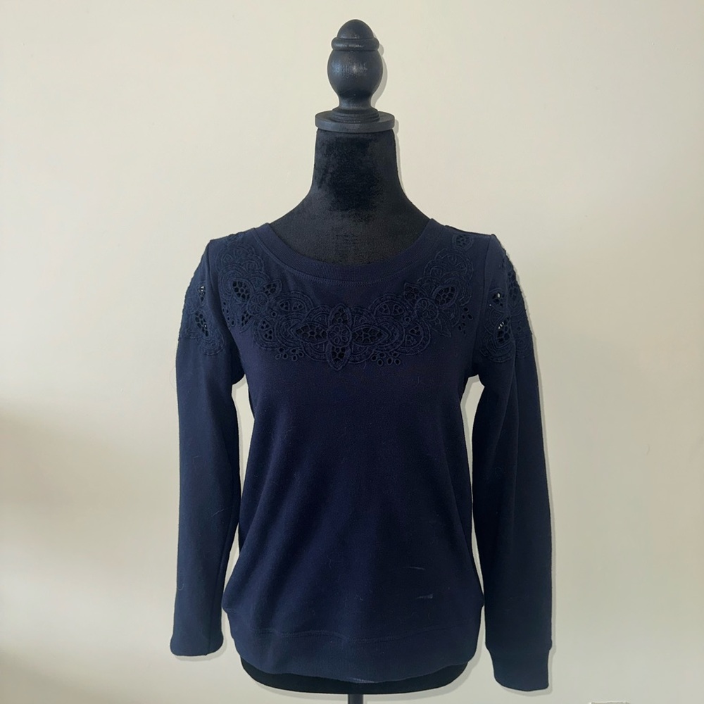 Navy Blue Loft Sweater
